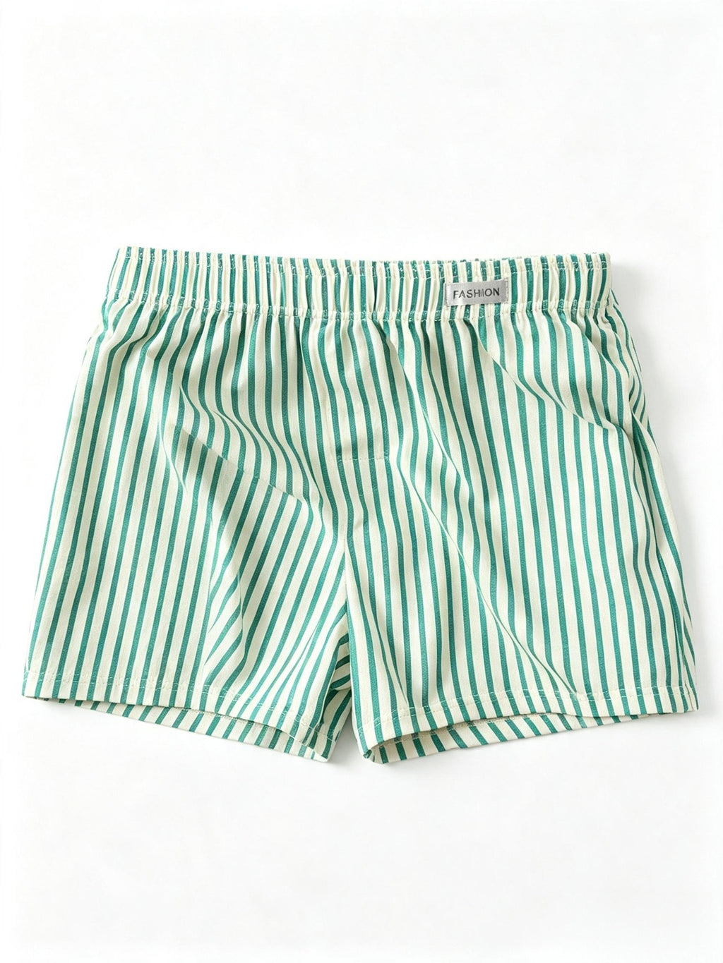 Boxer large respirant coton homme — lot de 3, rayé
