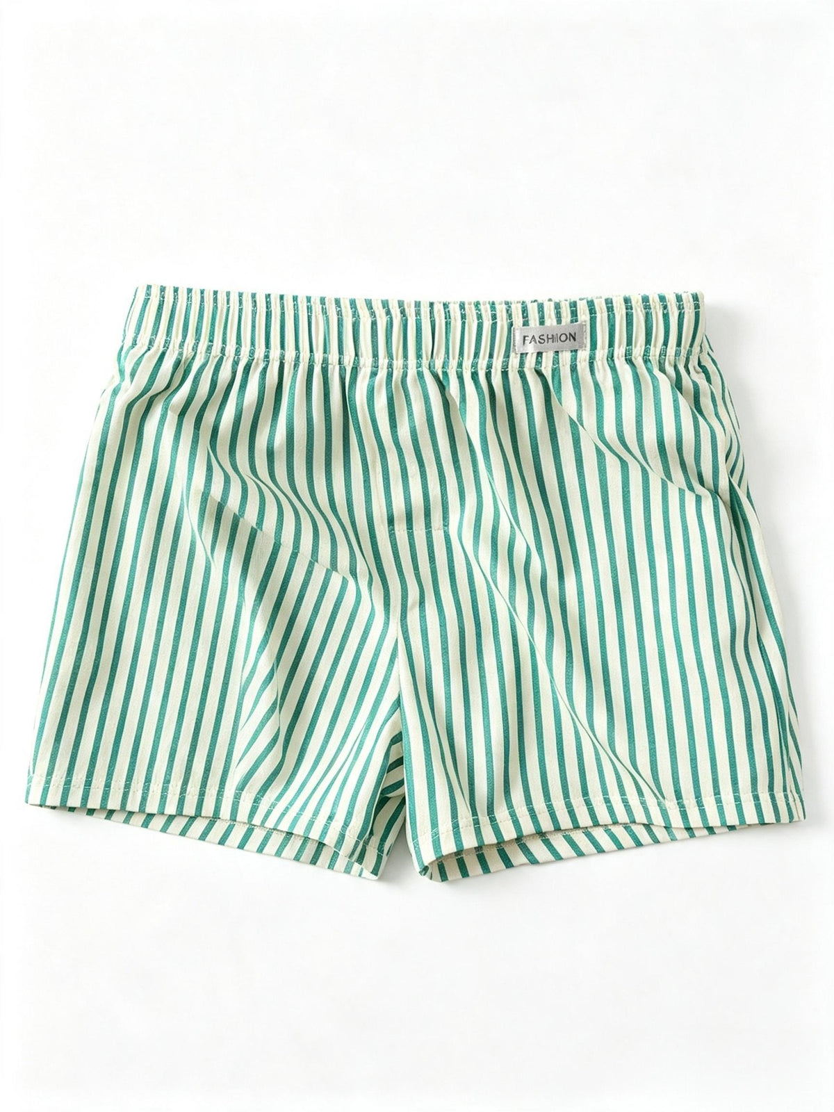 Boxer large respirant coton homme — lot de 3, rayé