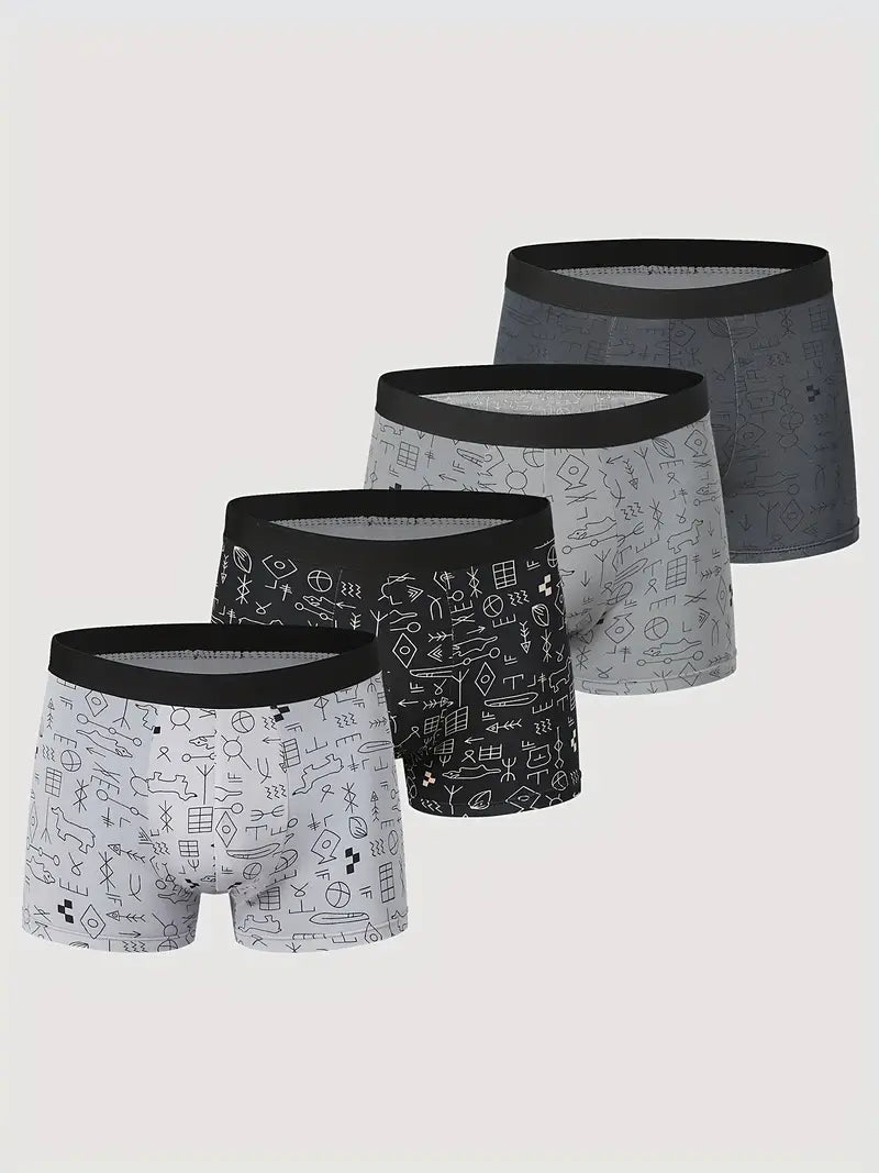 Boxer respirant homme — lot de 3, maille technique
