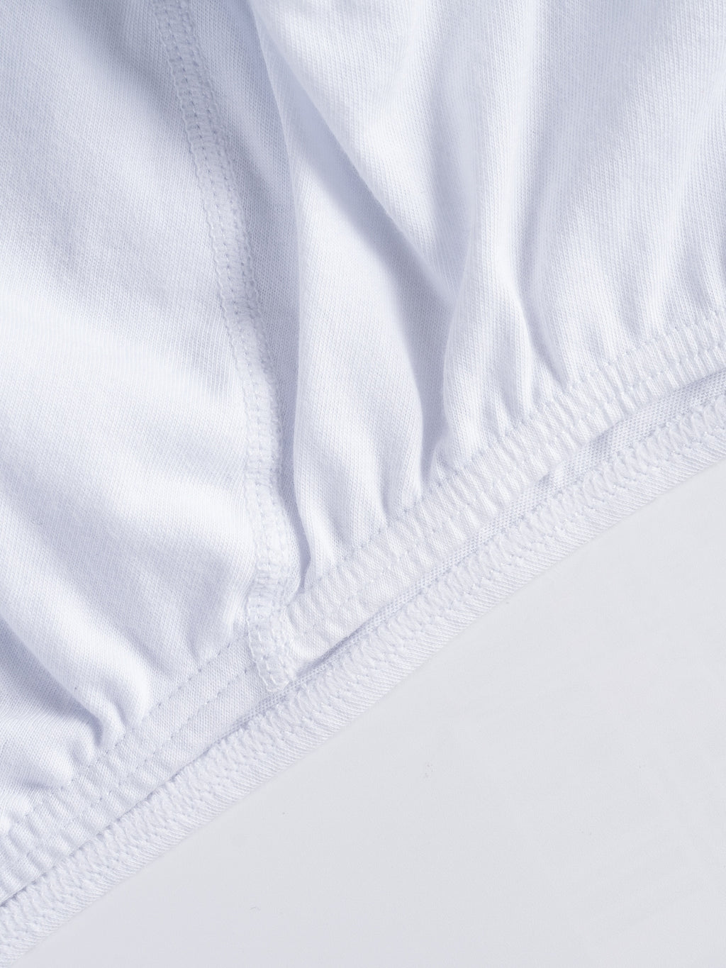 Slip respirant homme — lot de 4, blanc