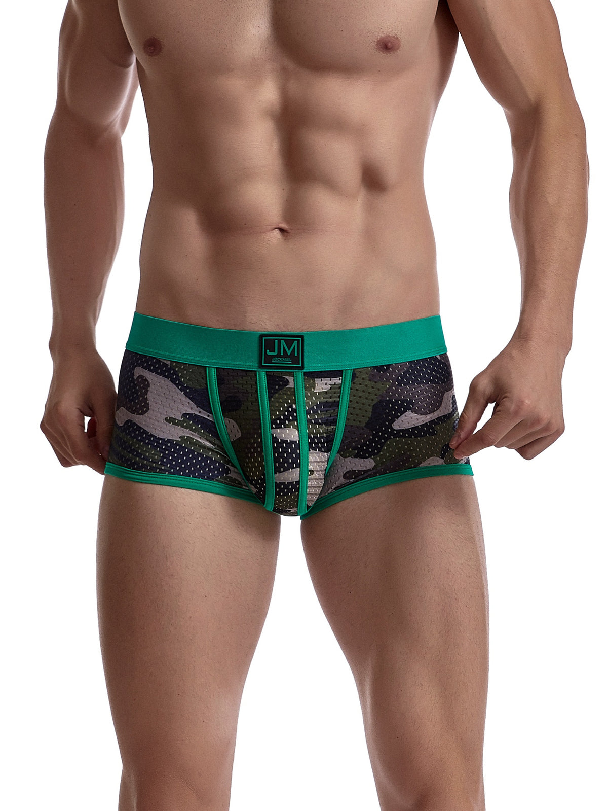 Boxer de sport d'intérieur microfibre homme — lot de 5, imprimé