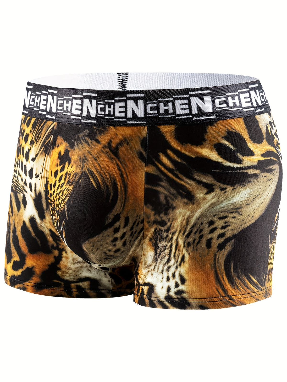 Boxer séchage rapide microfibre homme — lot de 5, géométrique