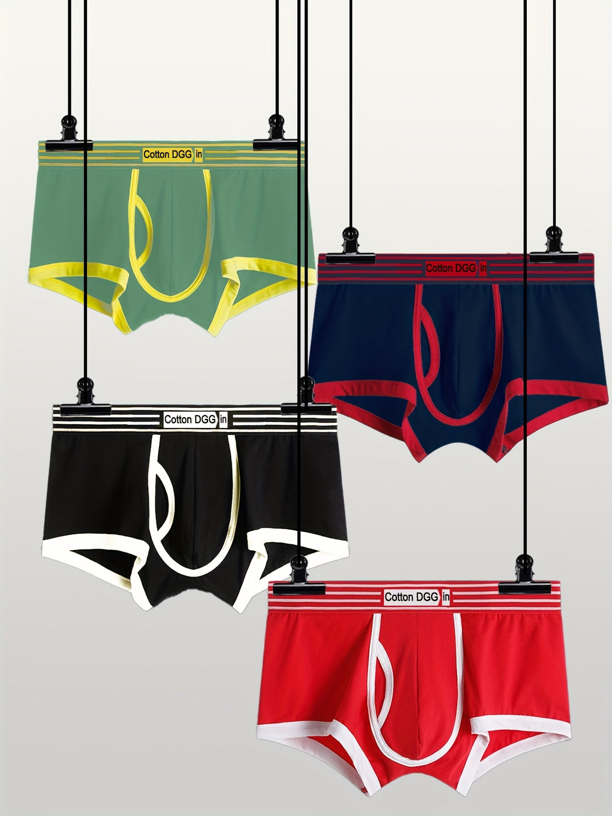 Boxer de sport respirant coton homme — lot de 6, du XS au XXL
