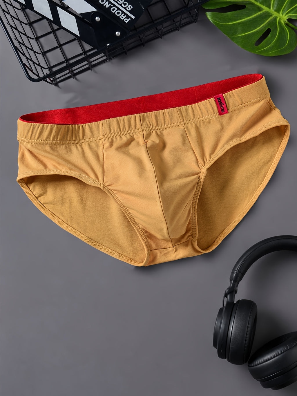 Slip coton homme — lot de 6, peu extensible, lavage à la main, 5 % d'élasthanne