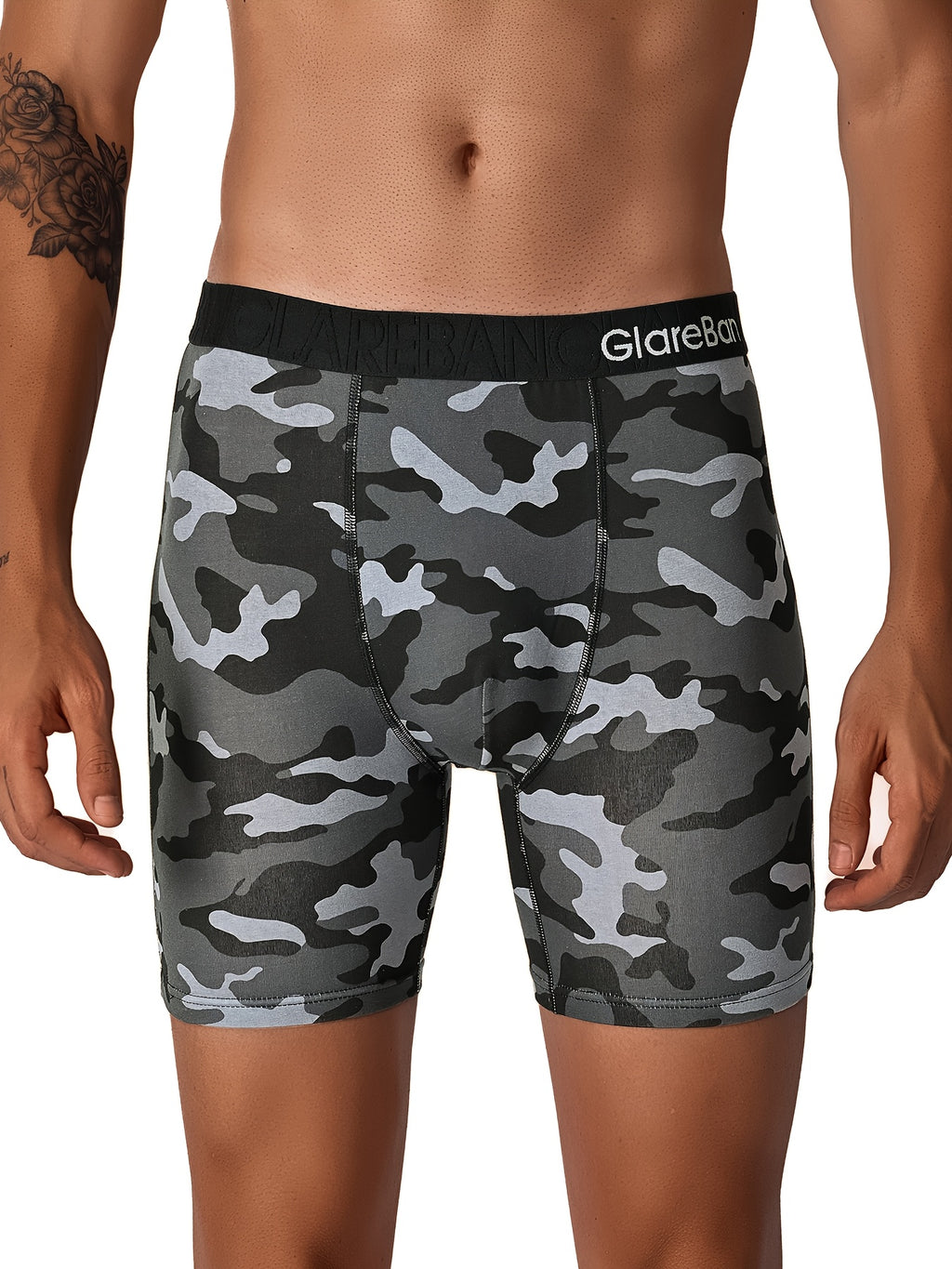 Boxer long coton homme — lot de 4