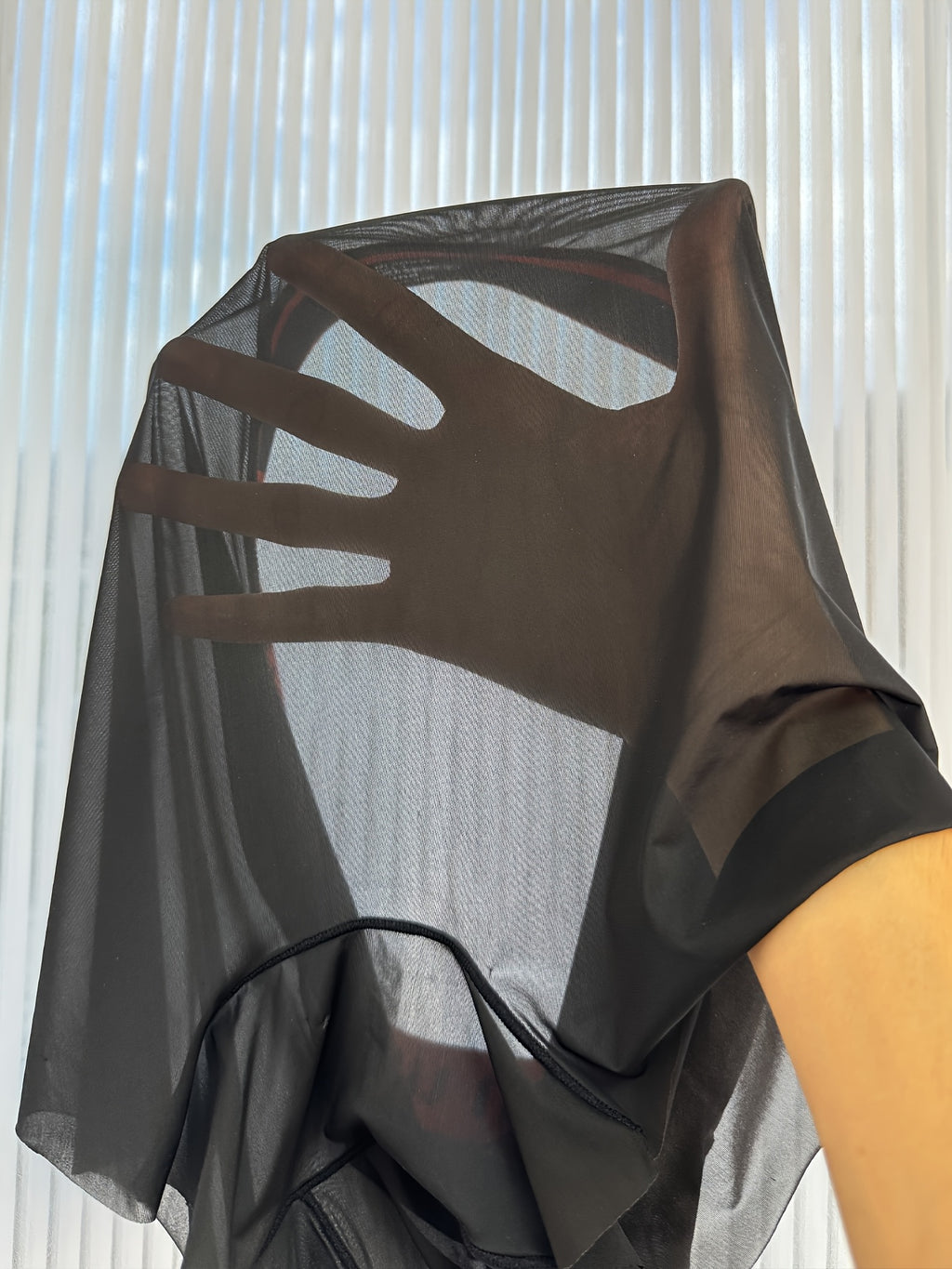Slip sans couture grande taille homme, noir