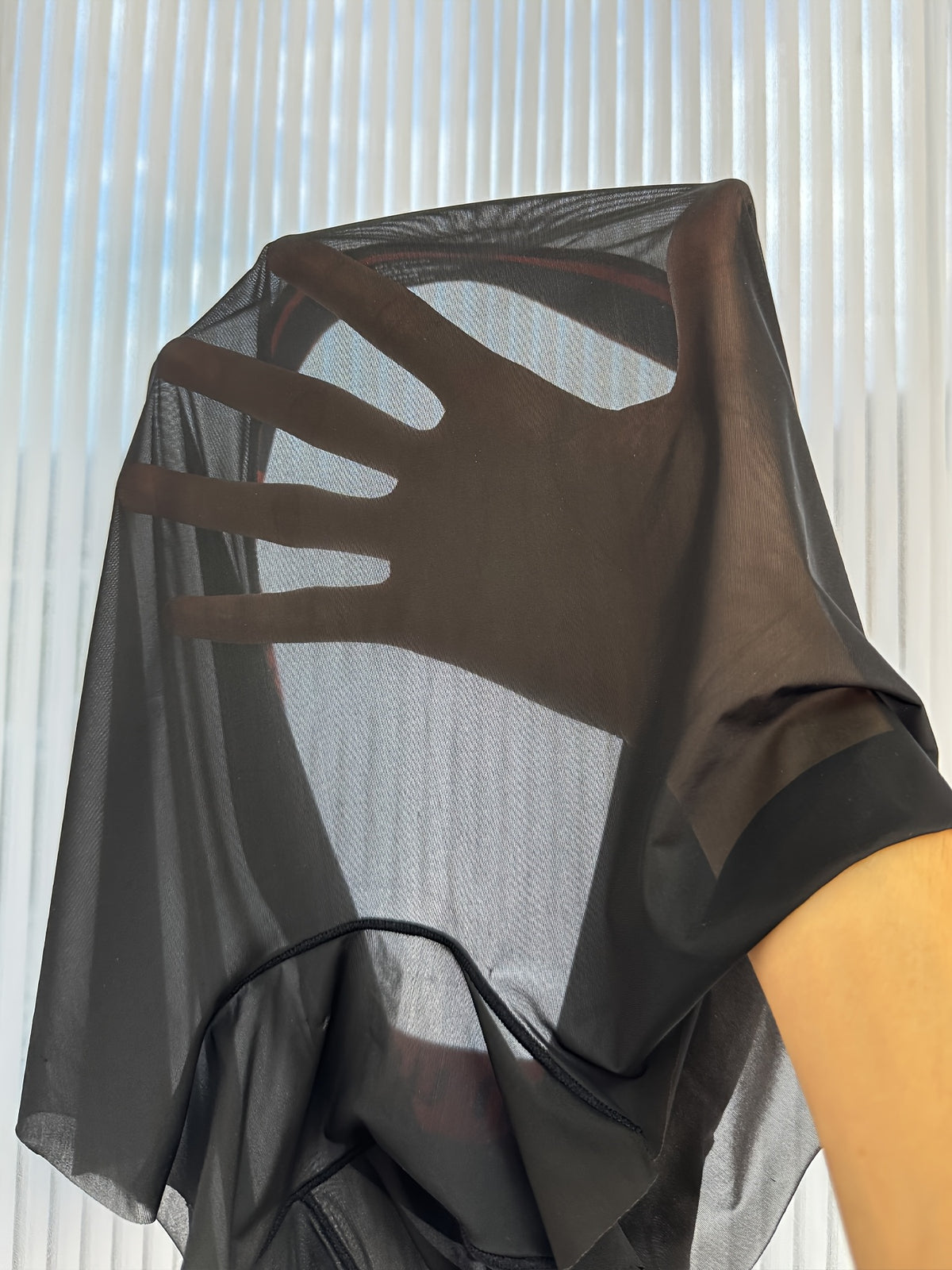 Slip sans couture grande taille homme, noir