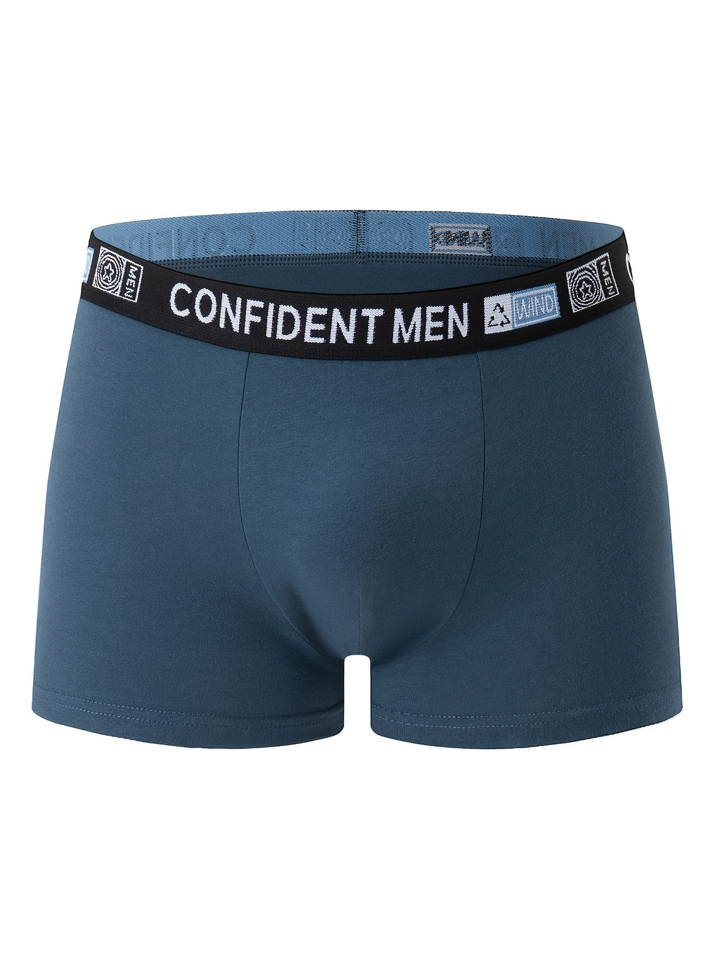 Boxer de sport respirant coton homme — lot de 6, uni, du XS au 3XL (modèle 2)