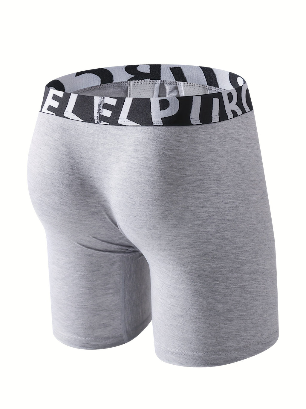 Boxer long de sport bambou homme — lot de 3, noir vert bleu