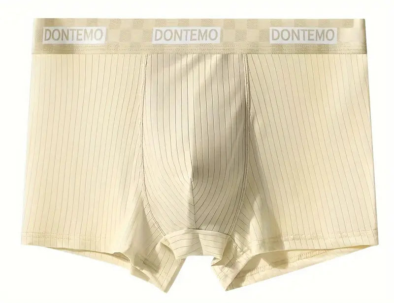 Boxer respirant sans couture homme — lot de 4, maille technique