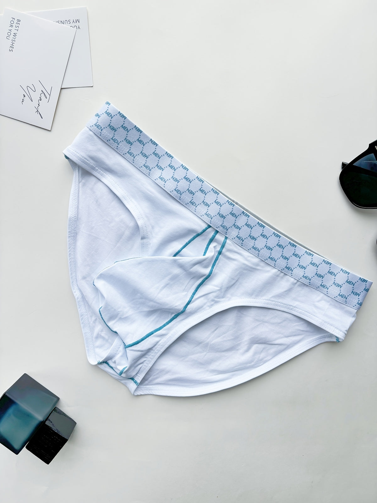 Slip de sport respirant coton homme