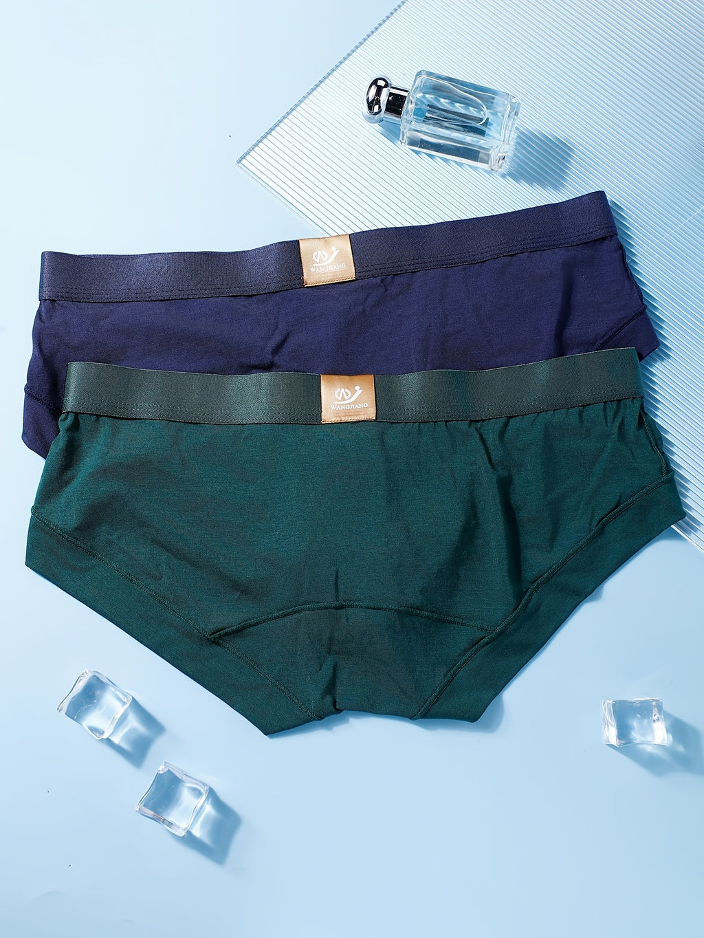 Slip taille basse de sport modal homme — lot de 2, uni