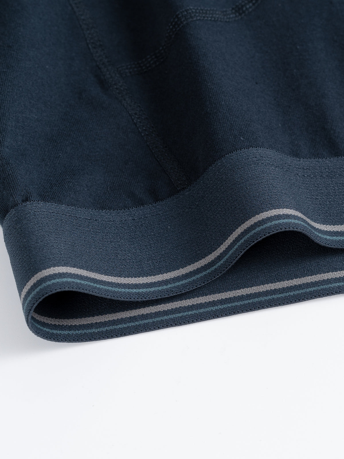 Boxer long de sport coton homme — lot de 3, rayé