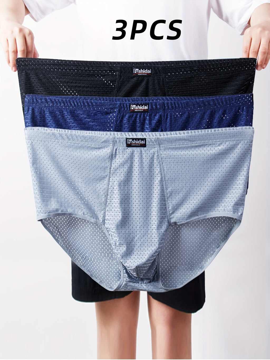 Boxer séchage rapide respirant microfibre homme — lot de 3