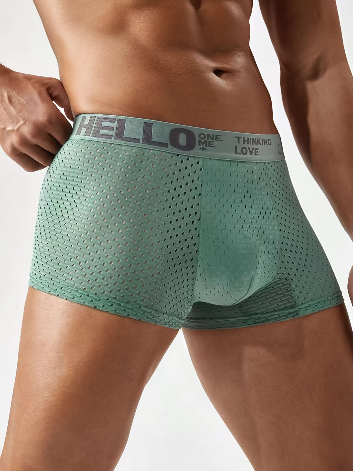 Boxer respirant microfibre homme — lot de 10, imprimé, du M au XL