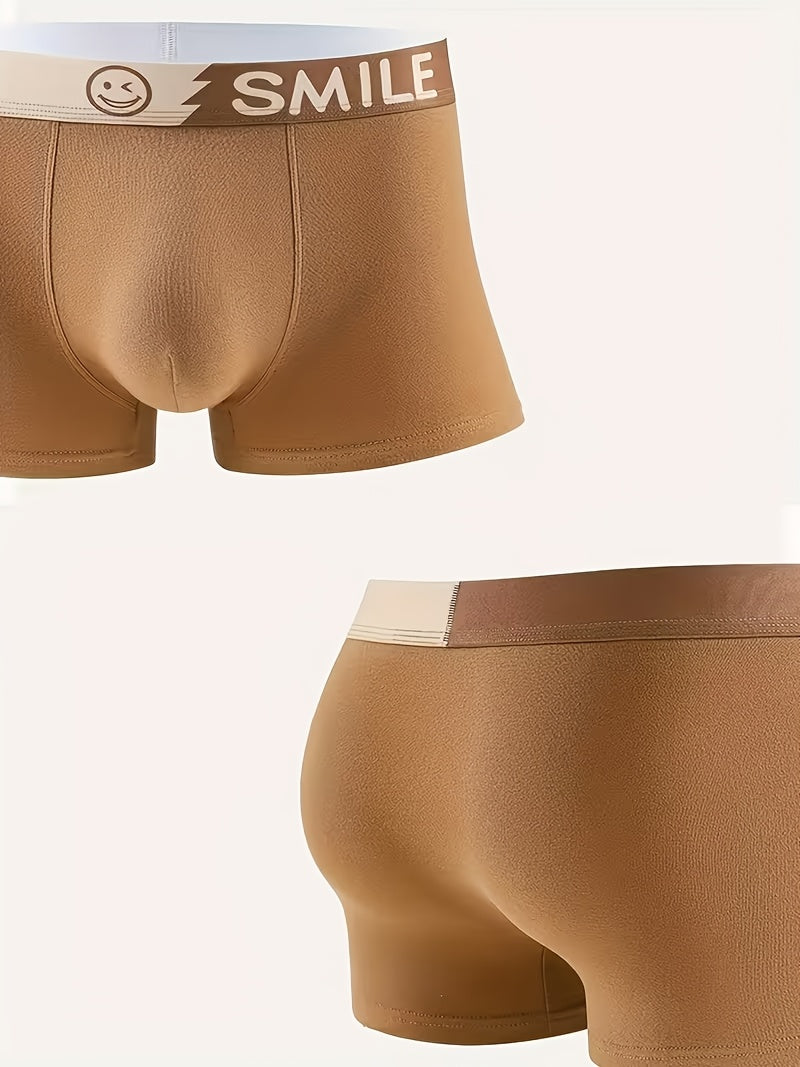 Boxer respirant coton homme — lot de 5, variétés assorties