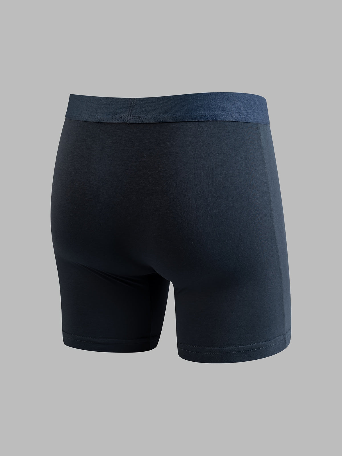 Boxer long de sport coton homme — lot de 4, uni