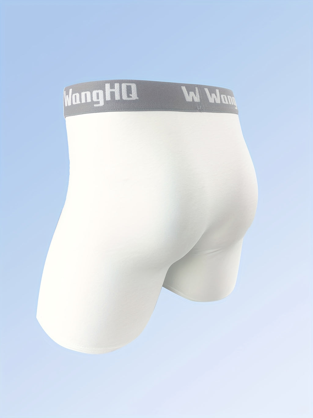Boxer long de sport coton homme — lot de 5, uni, du M au XXL