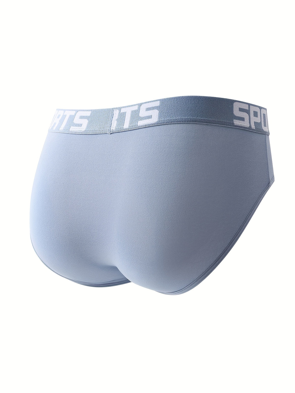Slip sans couture grande taille microfibre homme — lot de 12, uni