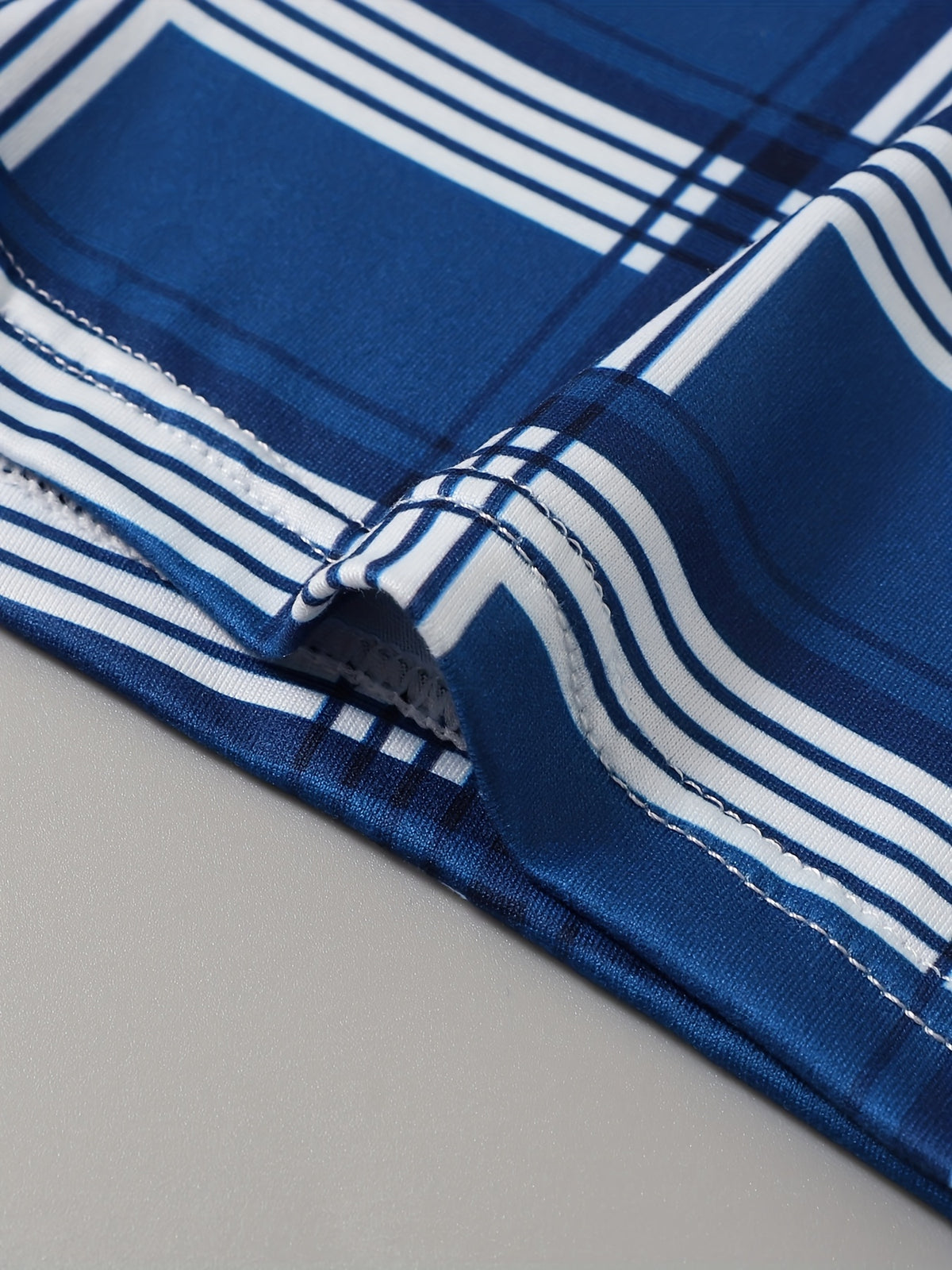 Boxer microfibre homme — lot de 5, géométrique, assortiment S, du S au XXL (modèle 2)