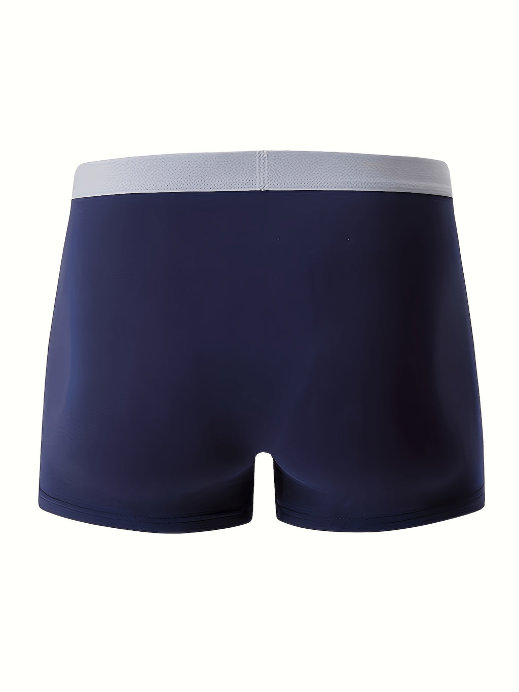 Boxer large microfibre homme — lot de 5, uni