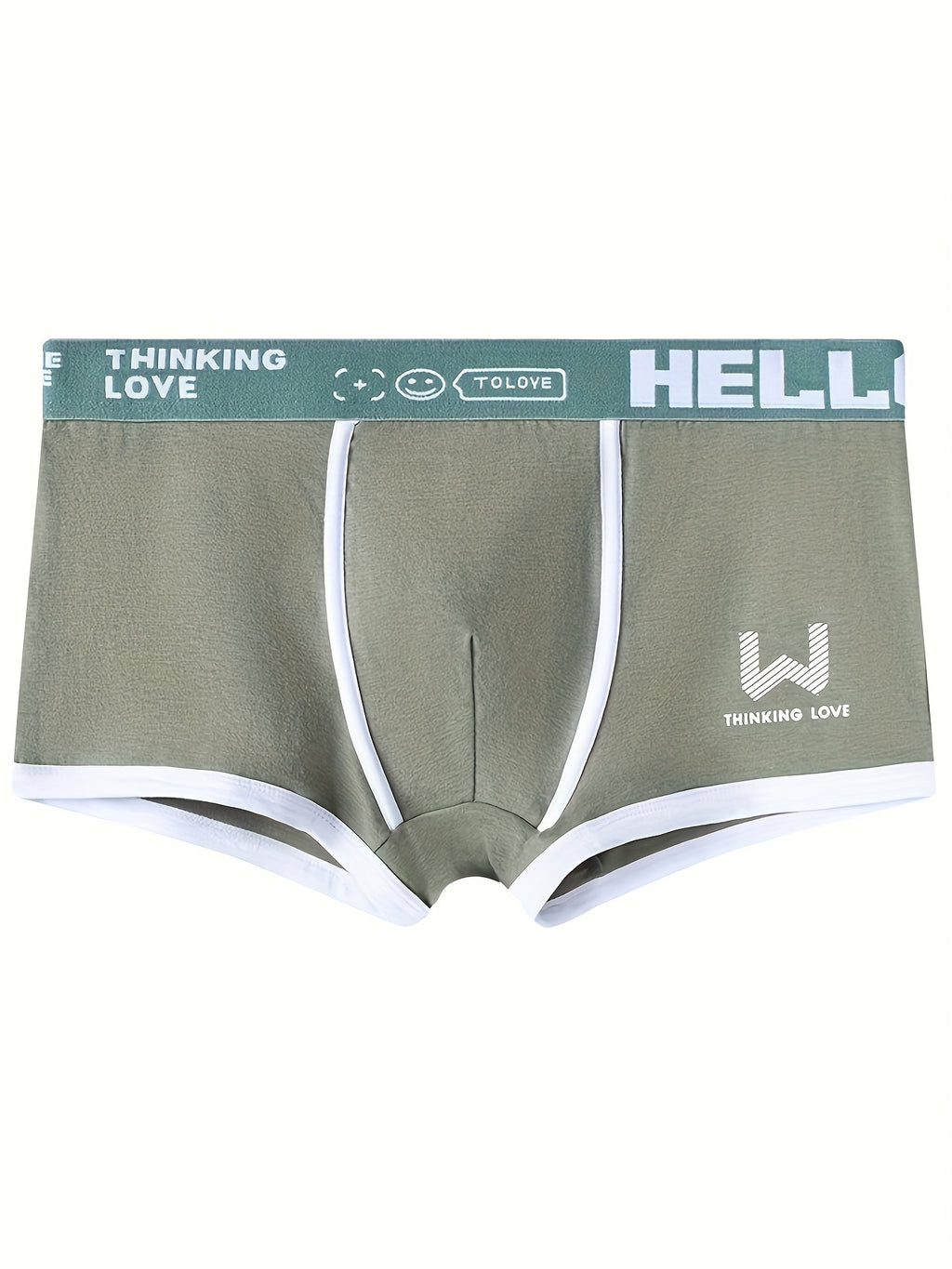 Boxer de sport d'intérieur coton homme — lot de 6, imprimé