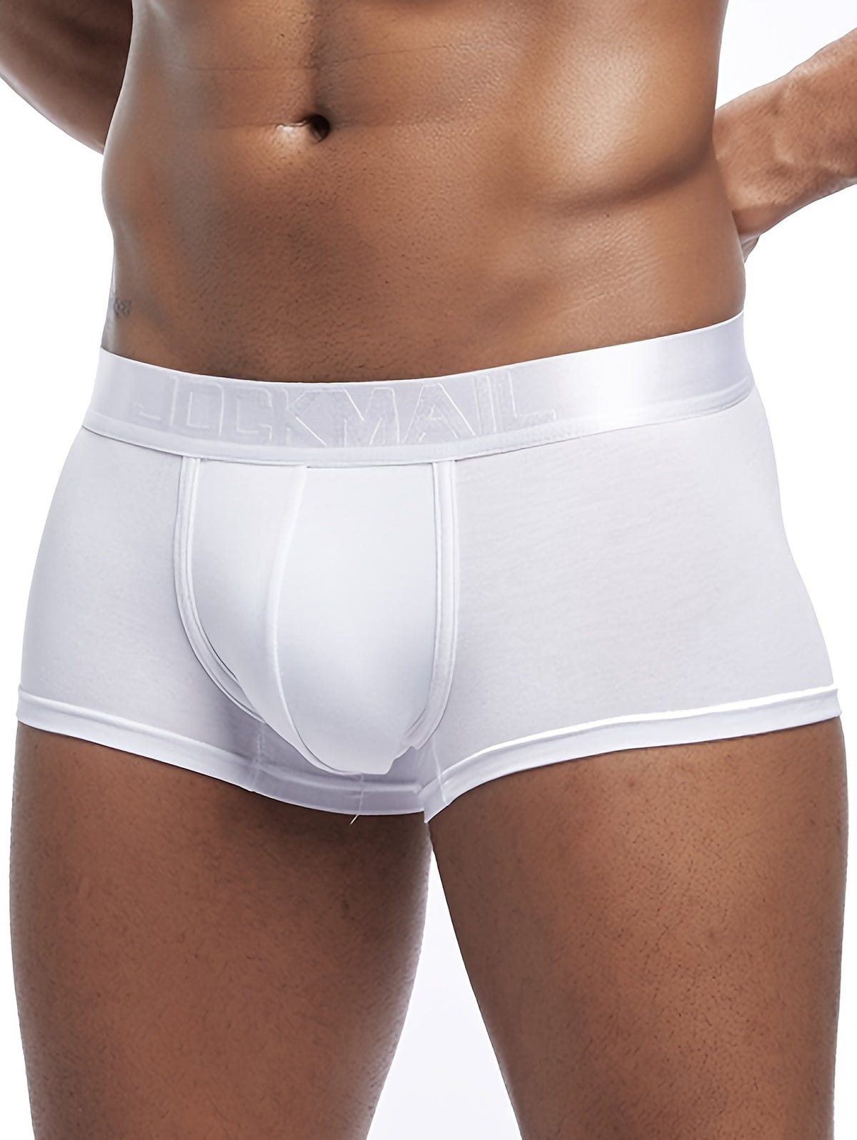 Boxer taille basse respirant modal homme — lot de 2, uni, assortiment S, du M au XXL — vue 6