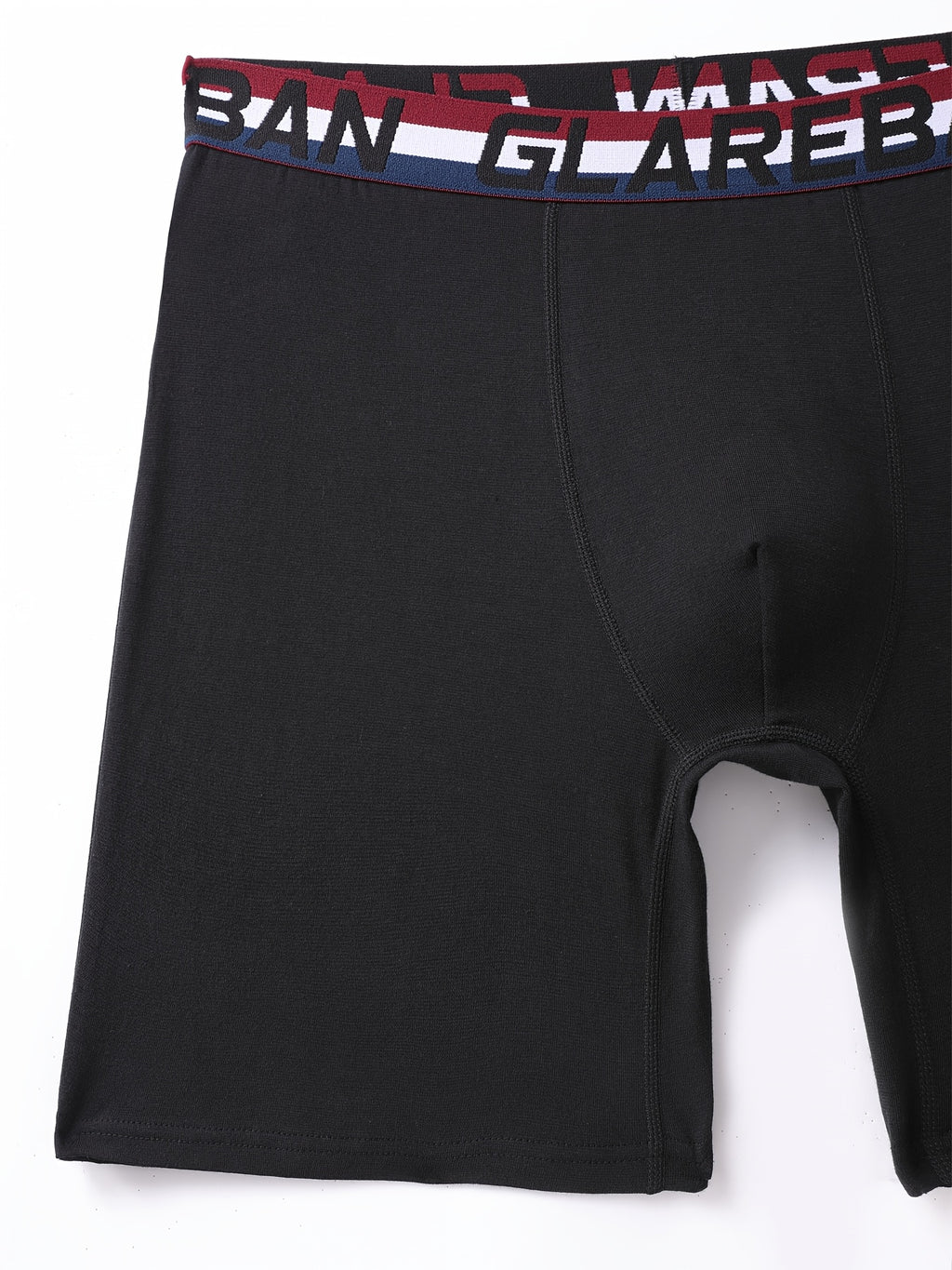 Slip long coton homme — lot de 4, uni