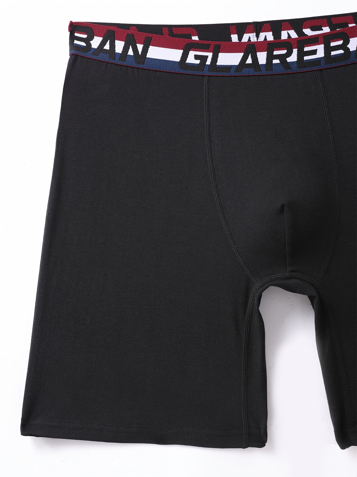 Slip long coton homme — lot de 4, uni