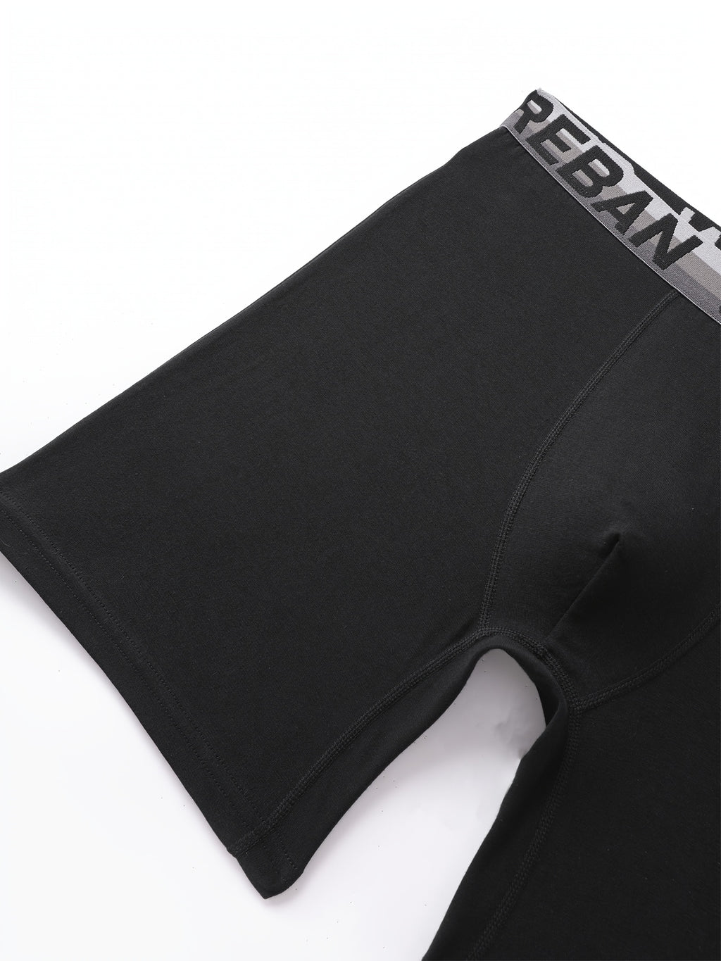 Slip long coton homme — lot de 4, uni