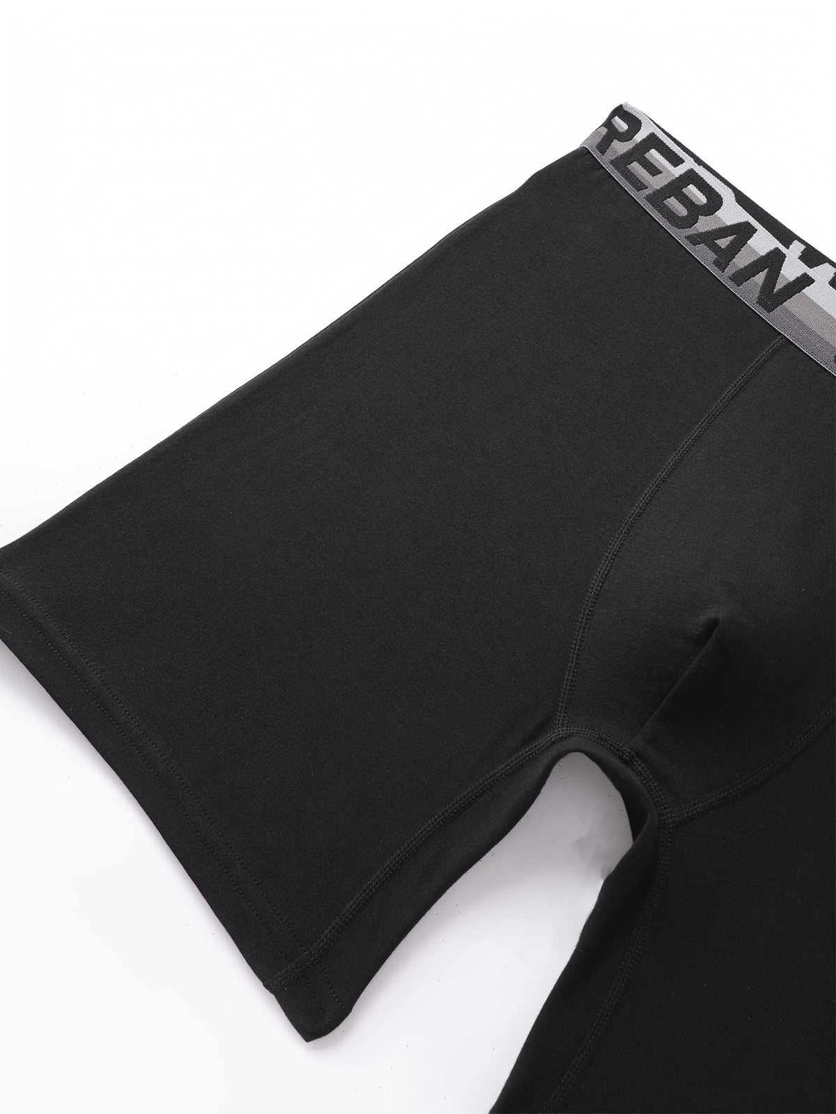 Slip long coton homme — lot de 4, uni