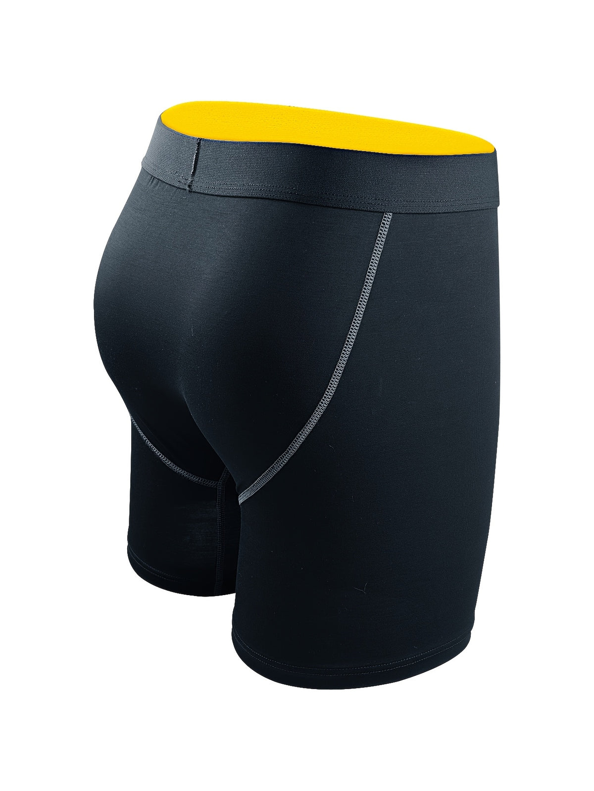 Boxer respirant bambou homme — lot de 5, uni, du S au XXL (modèle 2)