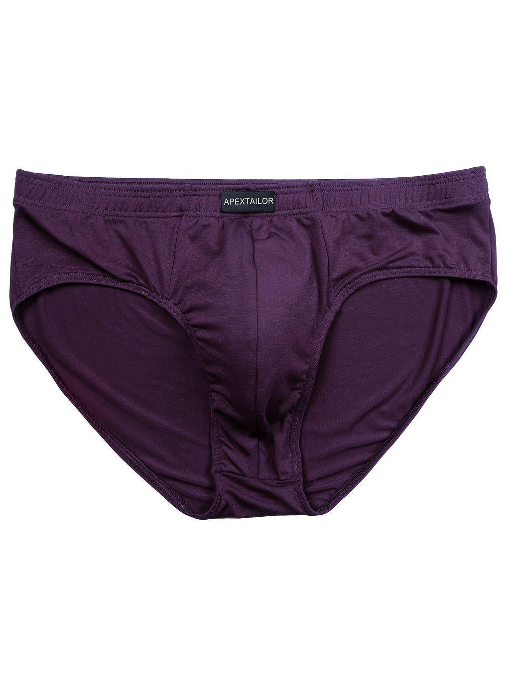 Slip moulant respirant bambou homme — lot de 7, uni