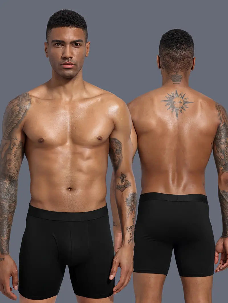 Boxer long homme — lot de 5