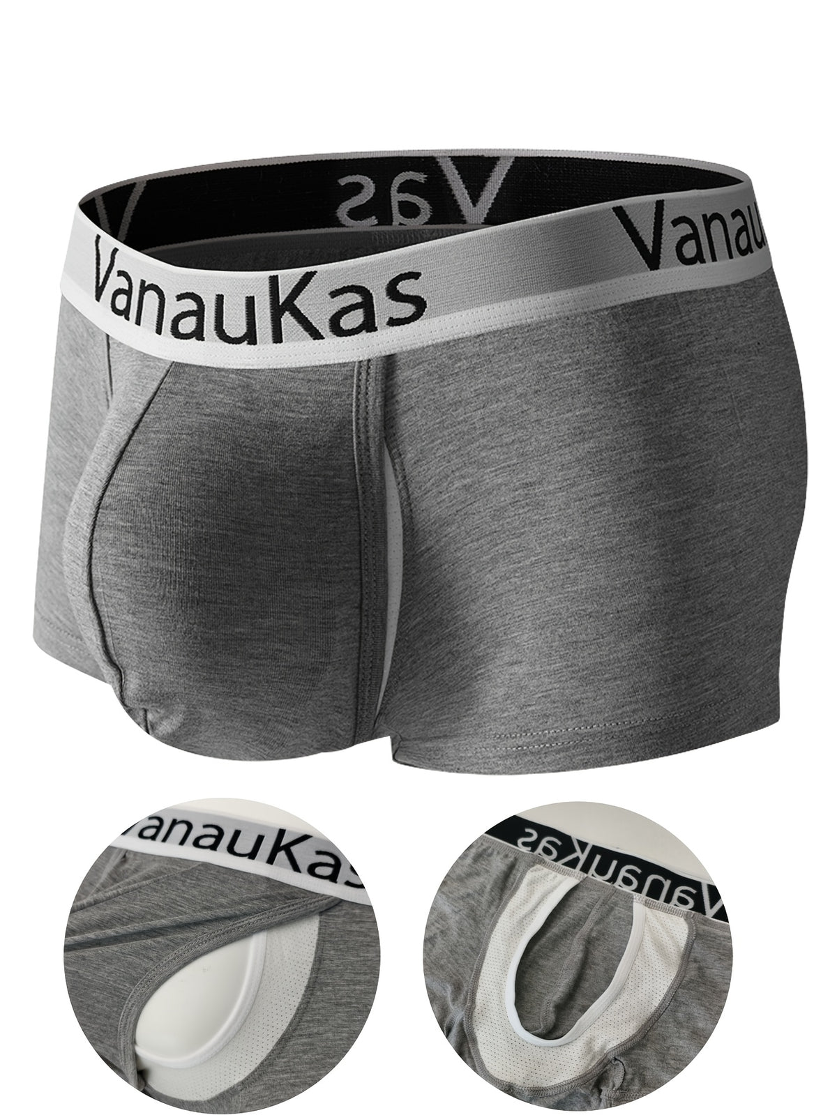Boxer respirant bambou homme, 6 coloris