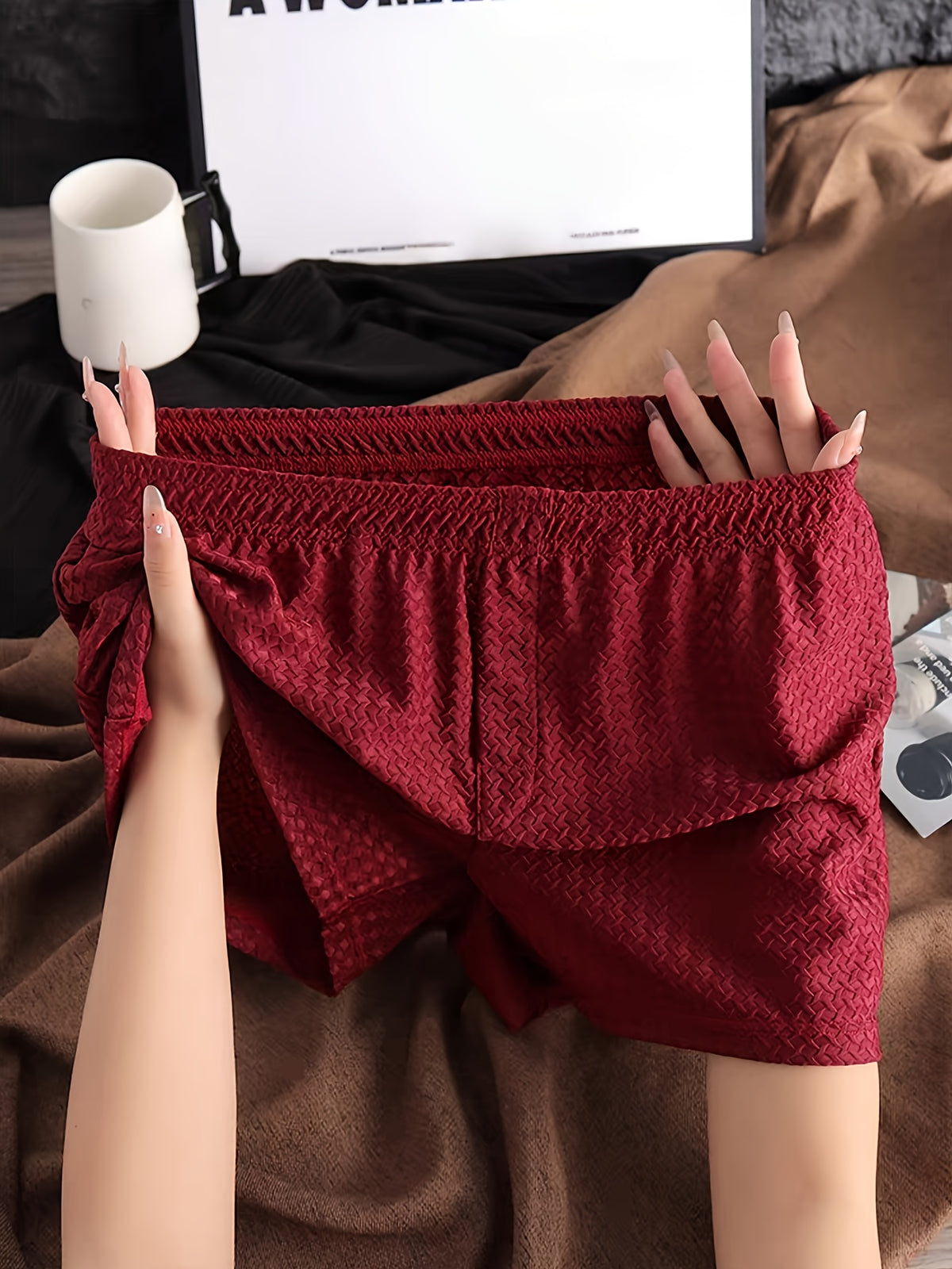 Boxer large de sport microfibre homme, 2 coloris