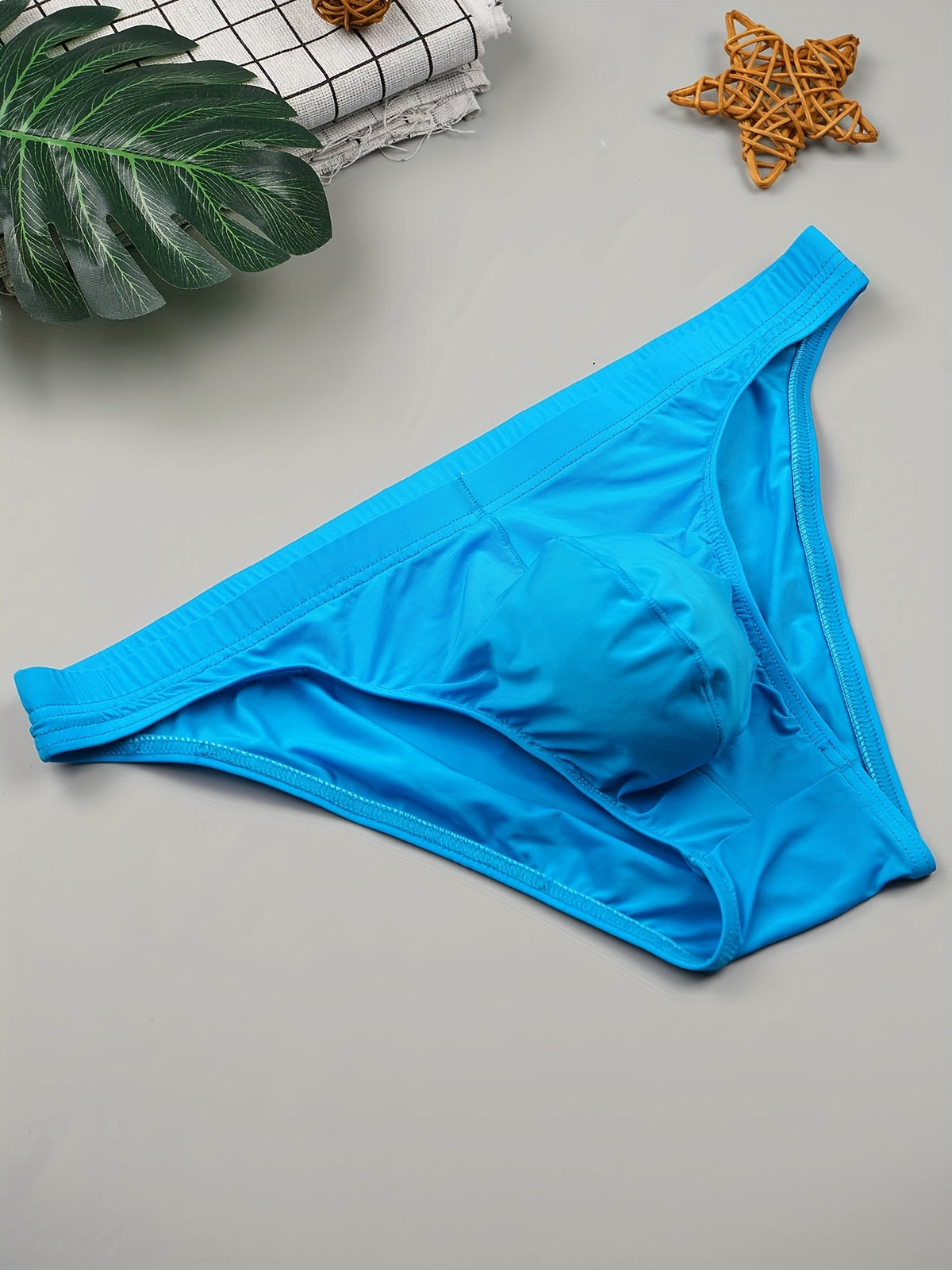 Slip séchage rapide respirant microfibre homme — lot de 6, uni, du S au XXL (modèle 2)