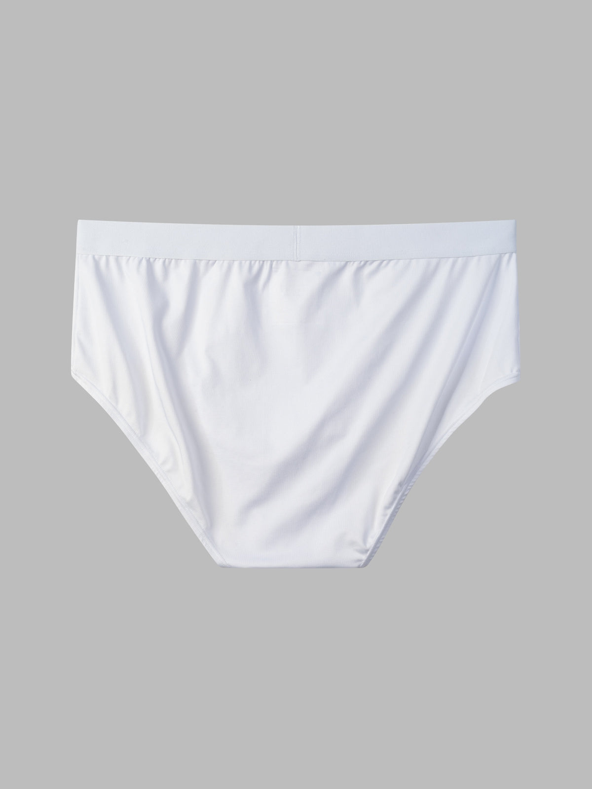 Slip grande taille microfibre homme — lot de 2, blanc