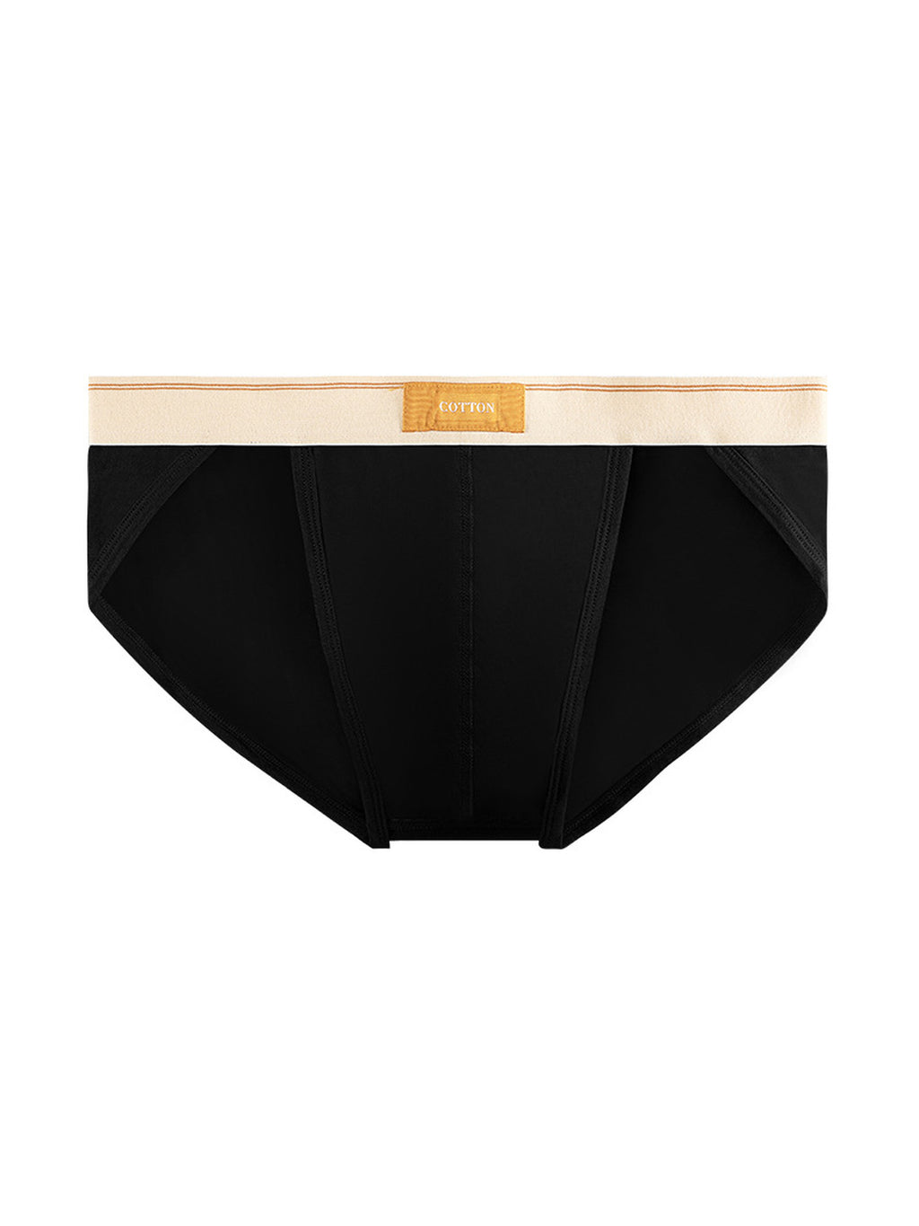 Slip de sport respirant coton homme — lot de 4, uni, assortiment S (modèle 2)