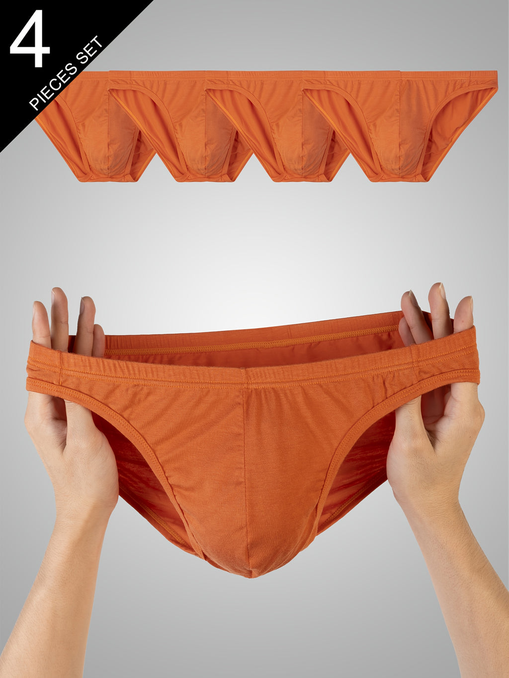 Slip homme — lot de 4