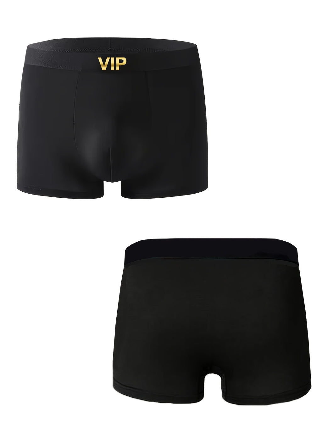 Boxer sans couture respirant microfibre homme — lot de 12, noir