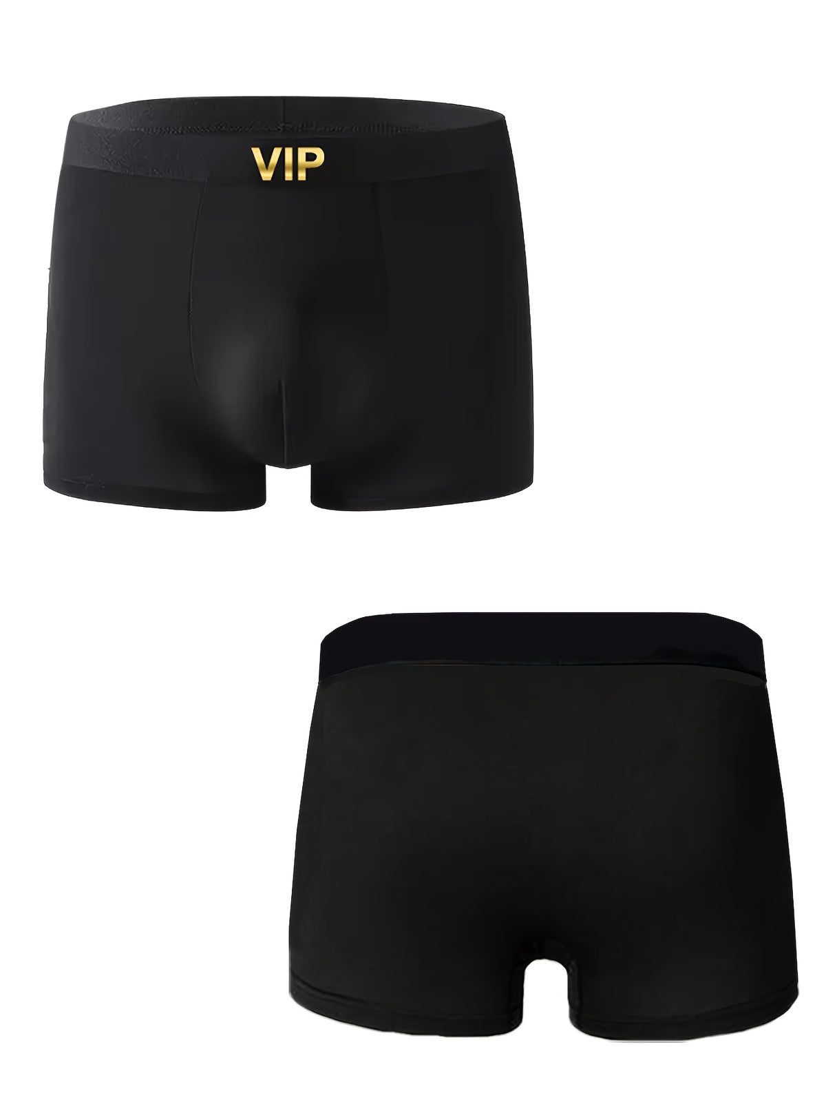 Boxer sans couture respirant microfibre homme — lot de 12, noir