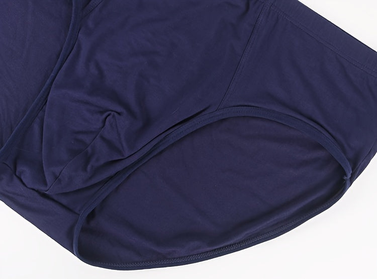Boxer taille haute large modal homme — lot de 4