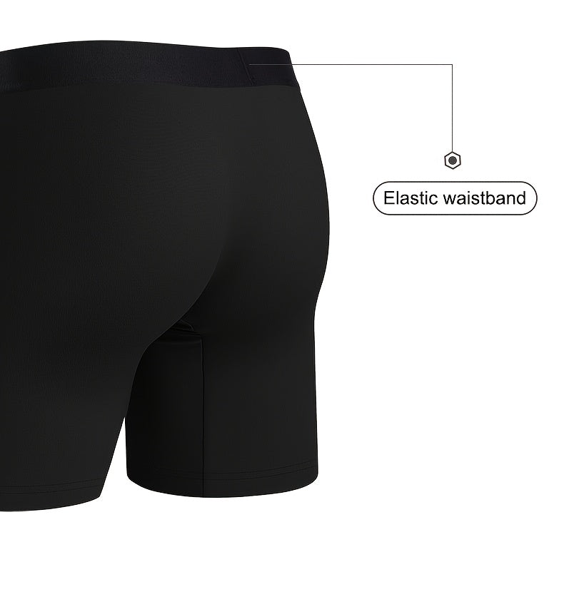 Boxer séchage rapide respirant microfibre homme — lot de 4, uni