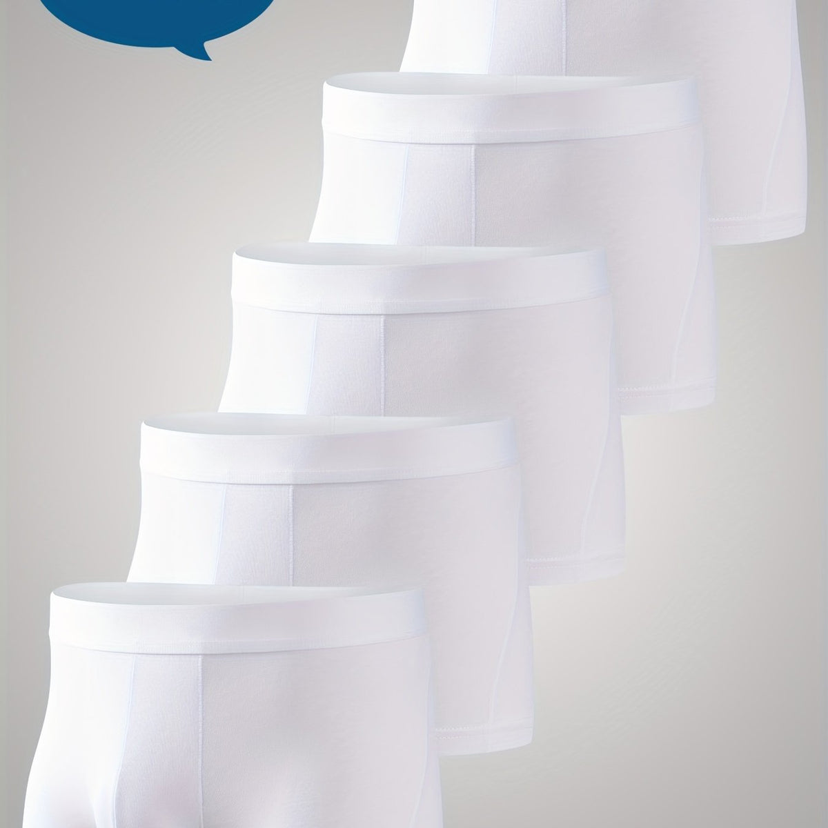 5 Pièces-blanc Pur