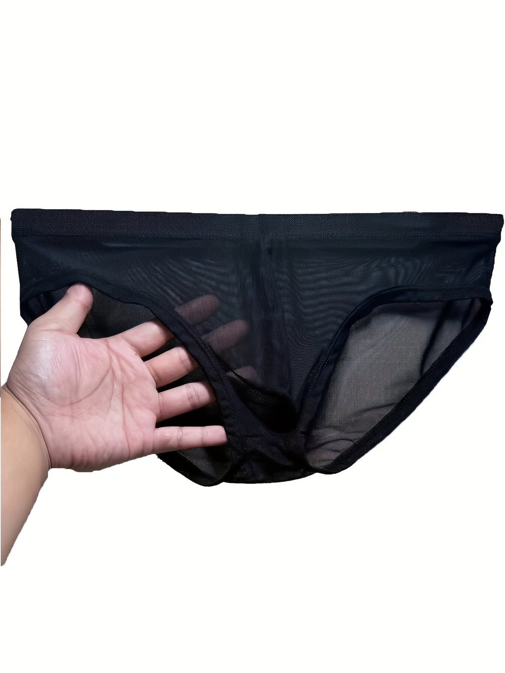 Slip de sport séchage rapide microfibre homme — lot de 7, noir