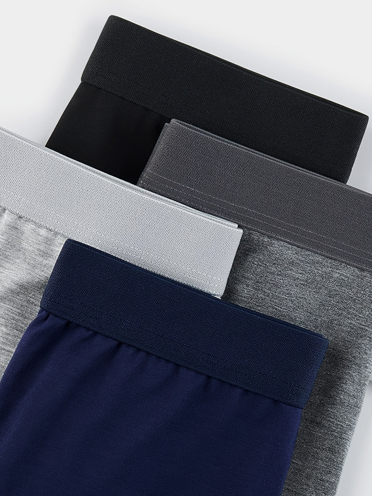 Boxer respirant microfibre homme — lot de 7, uni, du XS au XL (modèle 2)
