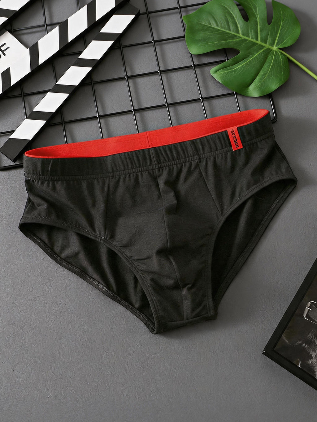 Slip extensible coton homme — lot de 4, 5 % d'élasthanne