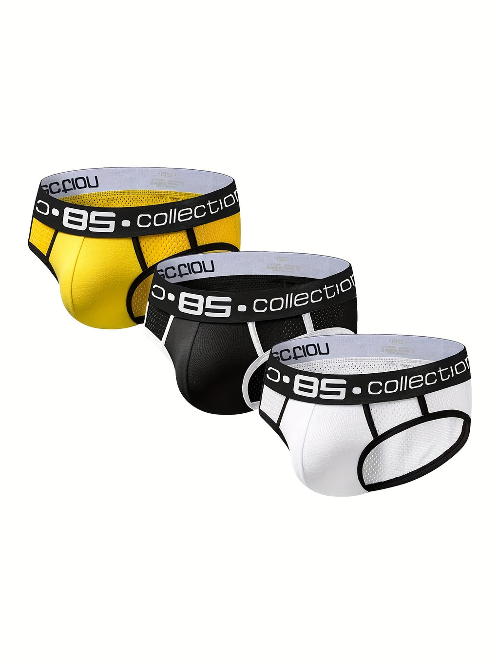 Slip de sport respirant homme — lot de 3, bicolore — vue 13