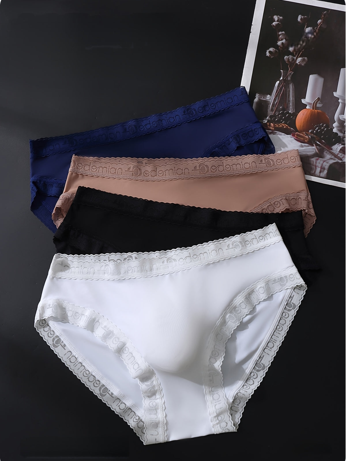Slip sans couture respirant microfibre homme — lot de 6, uni